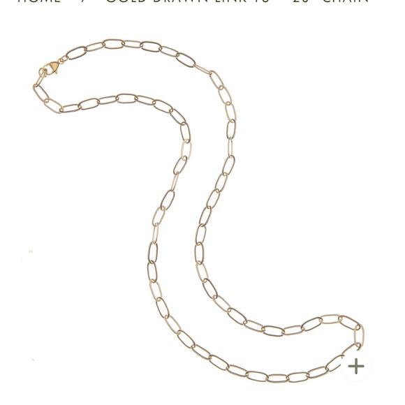 Jane Win Jewelry - Jane Win Chain - 18” drawn link